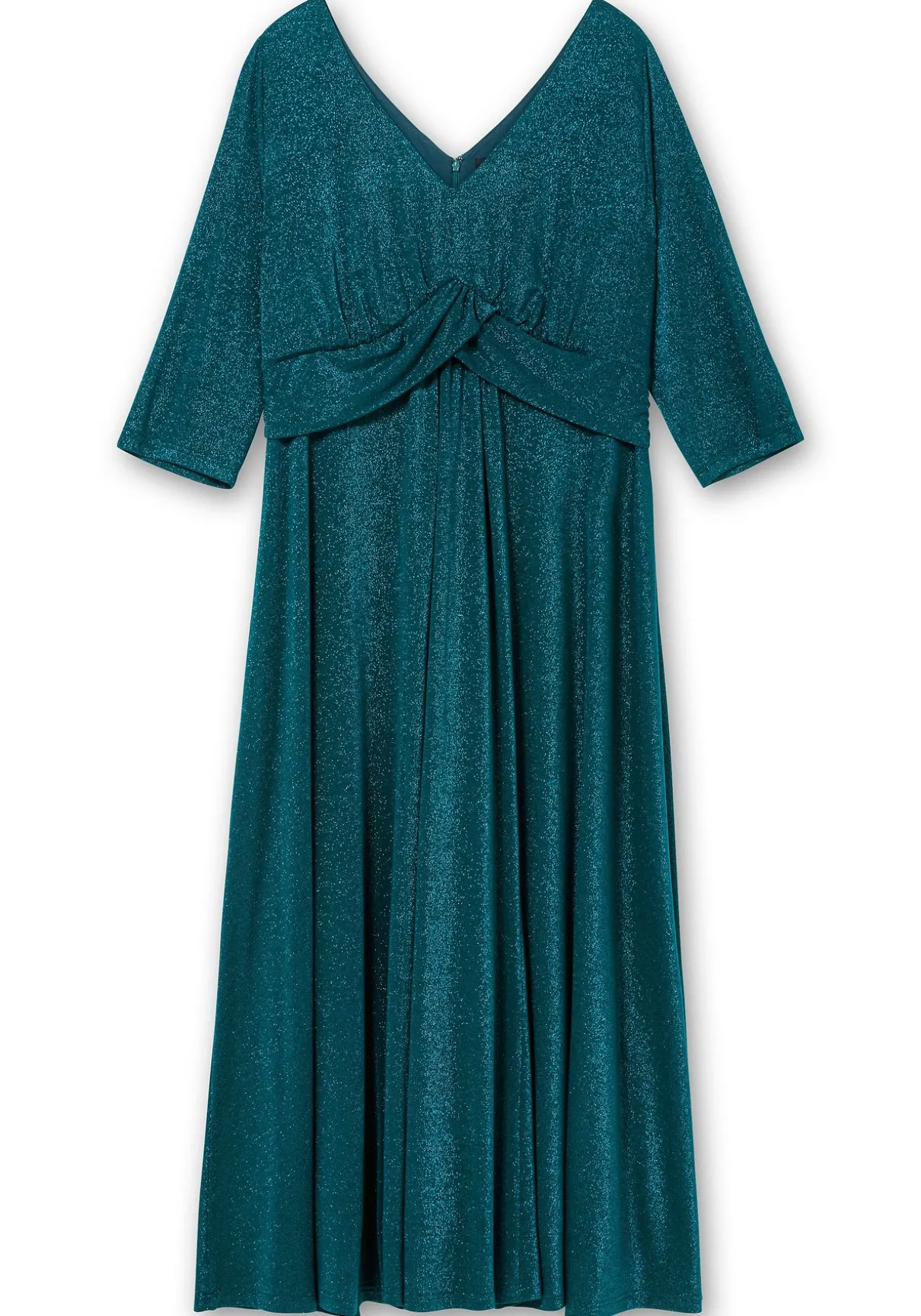 Abendkleid aus Jersey, im Glitzer-Look