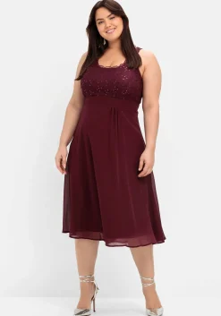 Abendkleid mit Spitze