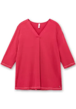 3/4-Arm-Shirt in leichter A-Linie, mit TENCEL™ Lyocell