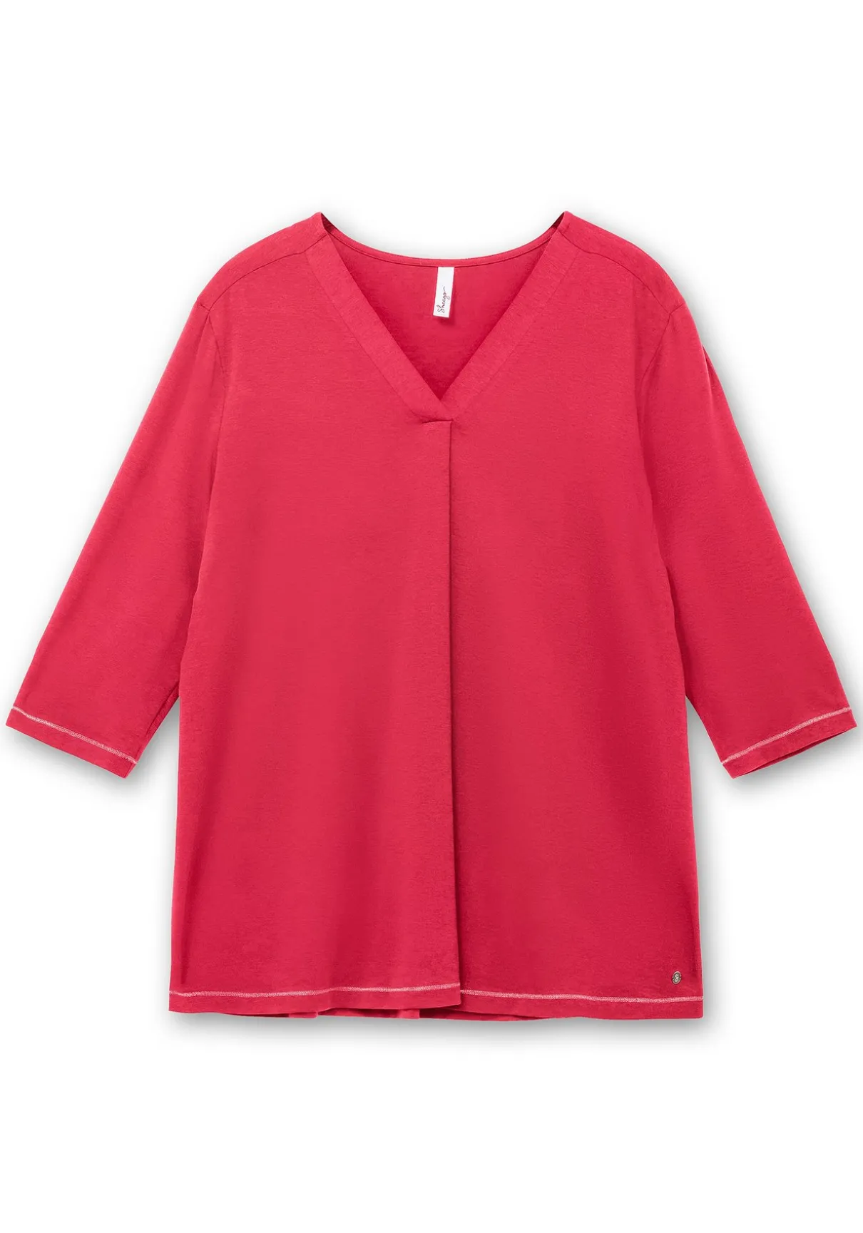 3/4-Arm-Shirt in leichter A-Linie, mit TENCEL™ Lyocell