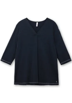 3/4-Arm-Shirt in leichter A-Linie, mit TENCEL™ Lyocell