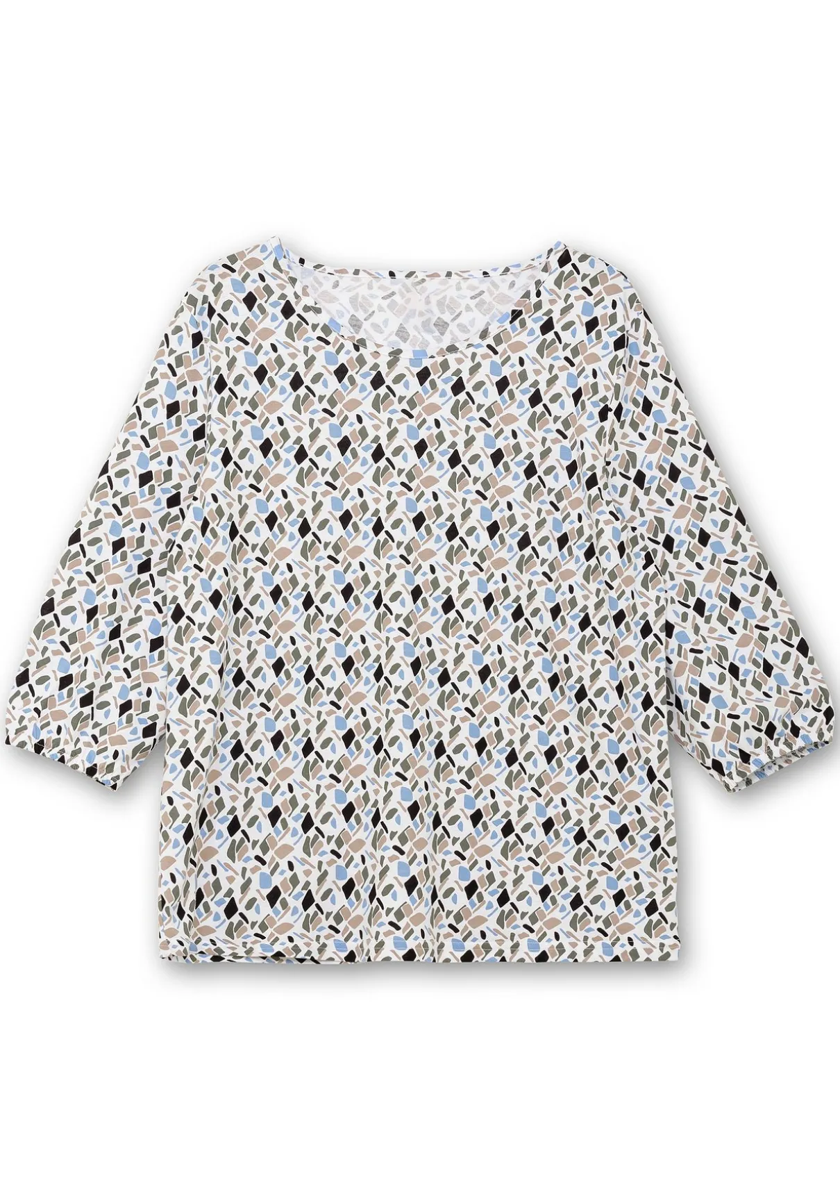 3/4-Arm-Shirt mit Grafikprint