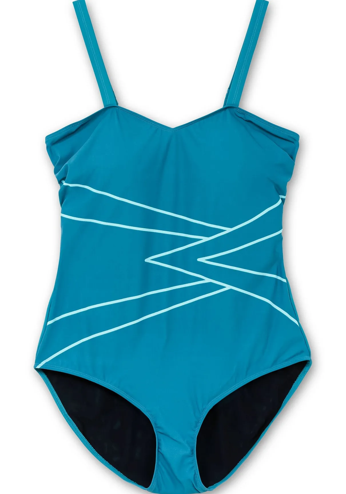 Badeanzug mit grafischem Muster