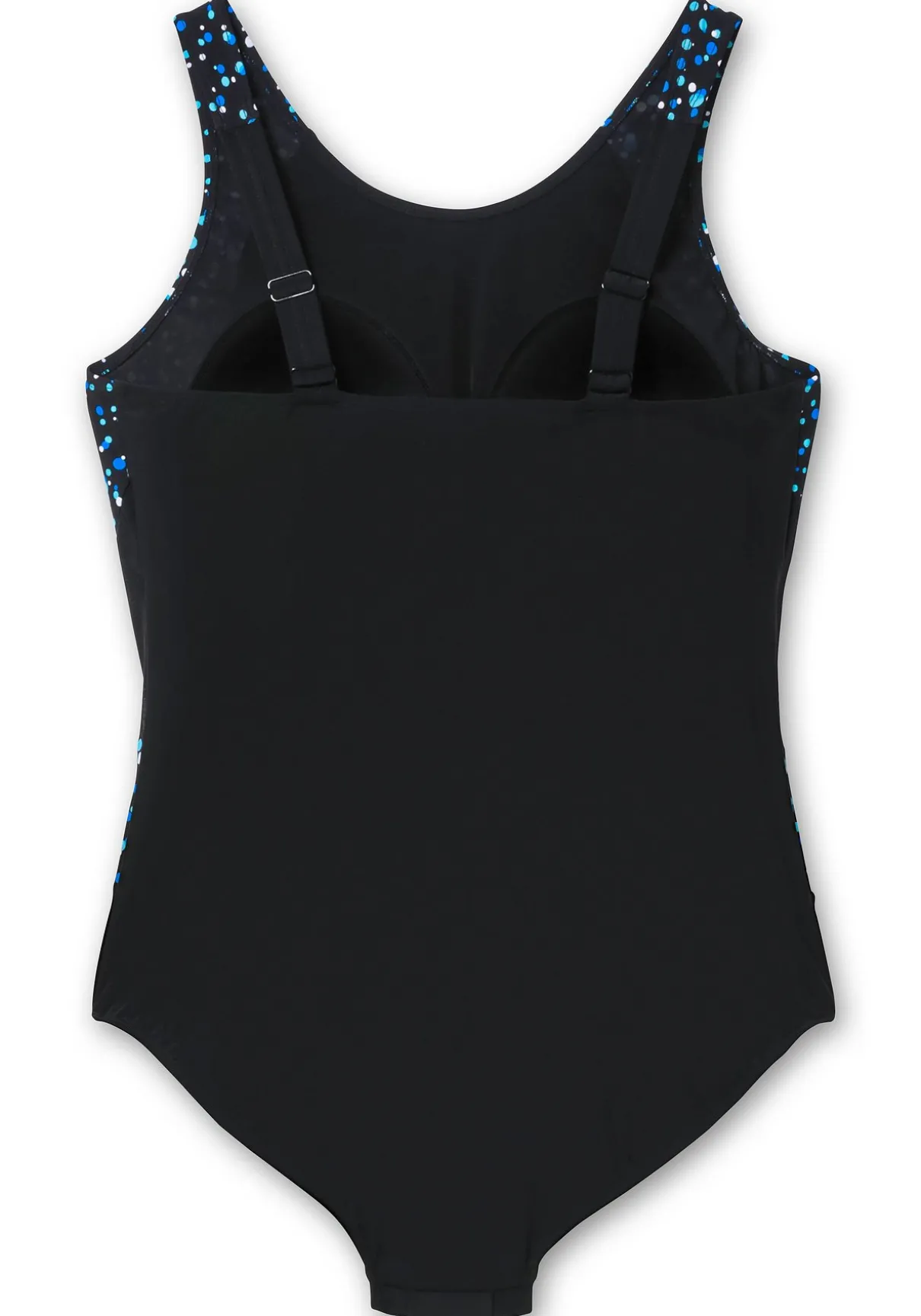 Badeanzug mit Kontrastdetails, stark formend