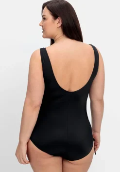 Badeanzug mit Paisleymuster und Shaping-Effekt