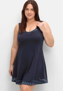 Badekleid mit fixiertem Slip und wattierte Softcups