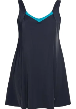 Badekleid mit locker fallendem Rock