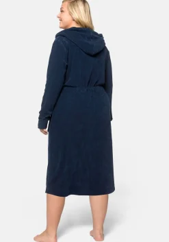 Bademantel mit Reißverschluss