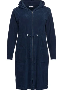 Bademantel mit Reißverschluss