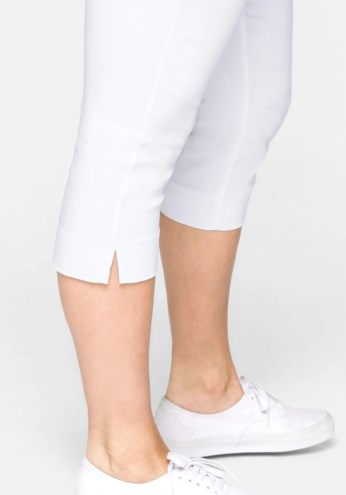 Bengalin-Hose in Caprilänge mit Schlupfbund