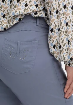 Bengalin-Hose mit seitlichem Dehnbund