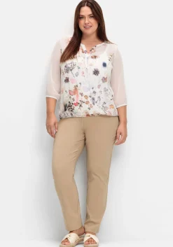 Bengalin-Hose mit seitlichem Dehnbund