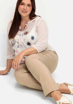 Bengalin-Hose mit seitlichem Dehnbund