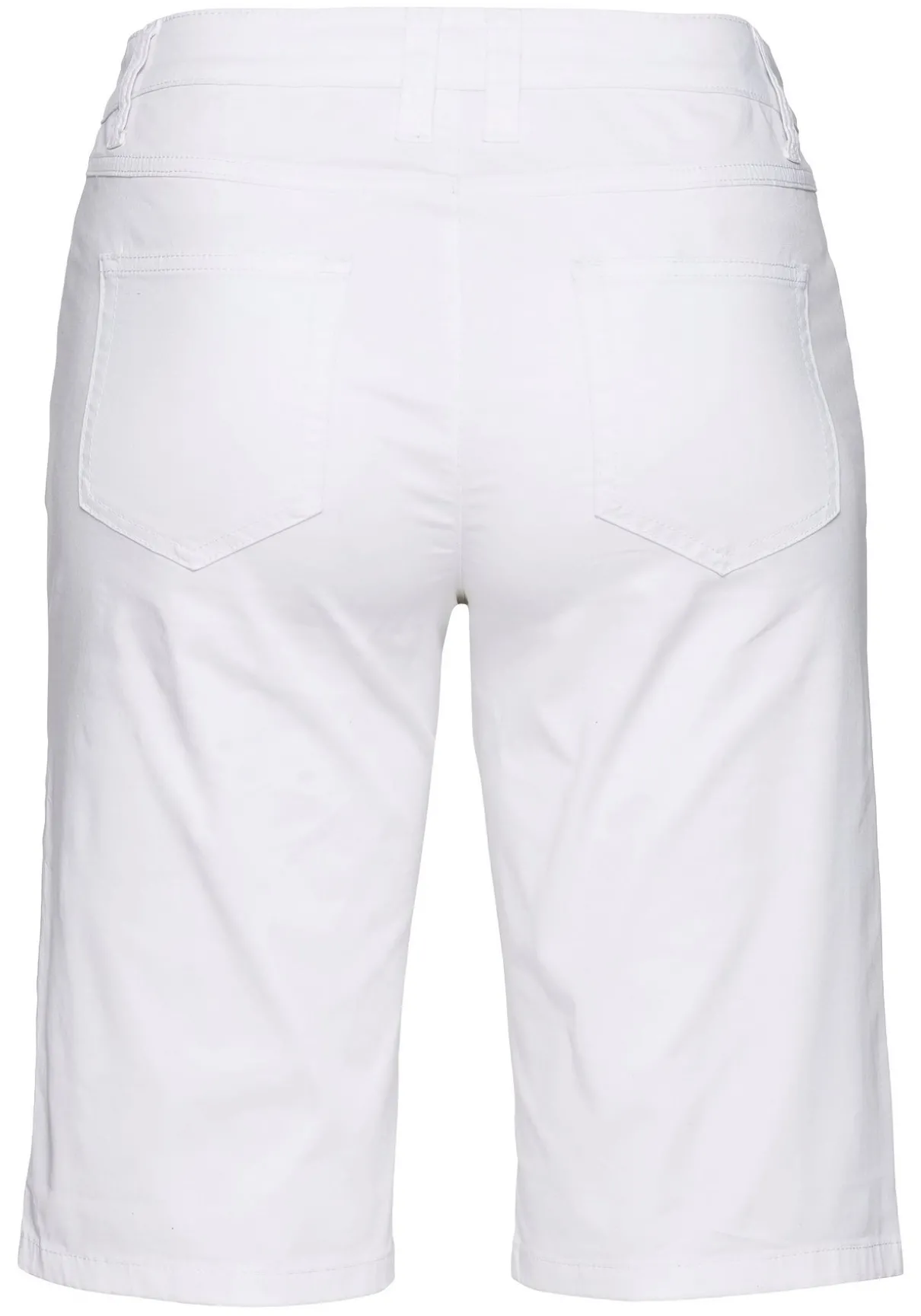 Bermudas in 5-Pocket-Form, aus Baumwoll-Twill