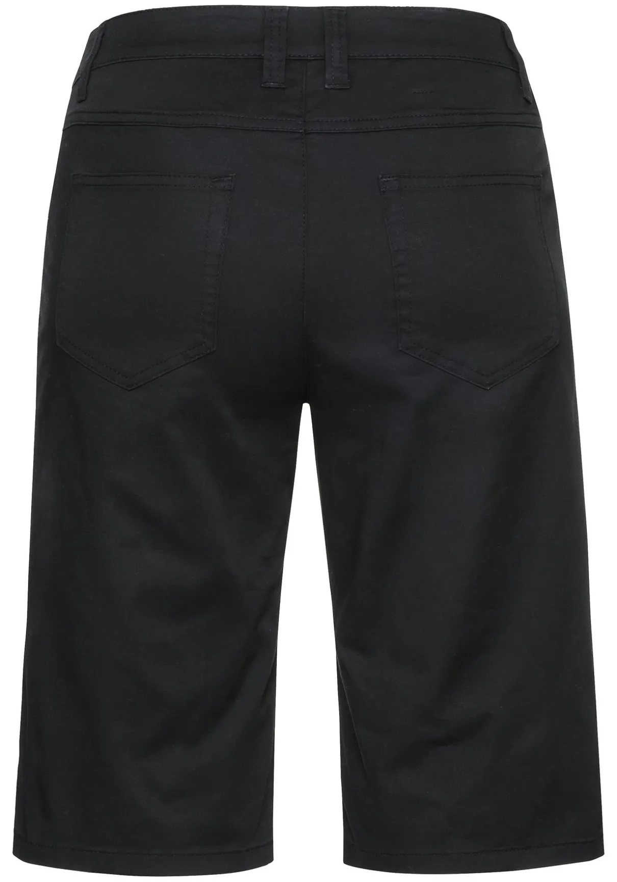 Bermudas in 5-Pocket-Form, aus Baumwoll-Twill