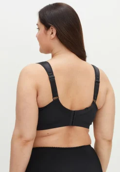 Bügel-BH mit kleiner Zierschleife, breite Träger