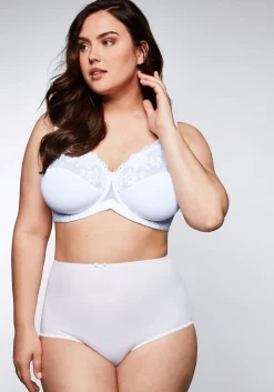 Bügel-BH mit leicht transparenter Spitze