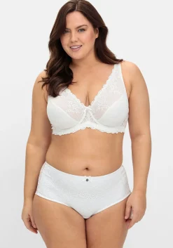 Bügel-BH mit Spitze und breiten Trägern