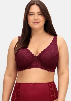 Bügel-BH mit Spitze und breiten Trägern