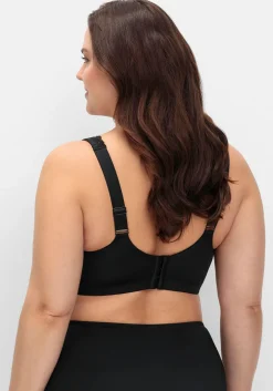 Bügel-BH mit Spitzenbesatz und Seitenschützen