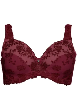 Bügel-BH mit Stickereispitze und Mesh-Einsätzen