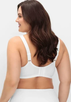 Bügel-BH mit Stickerei-Spitze allover