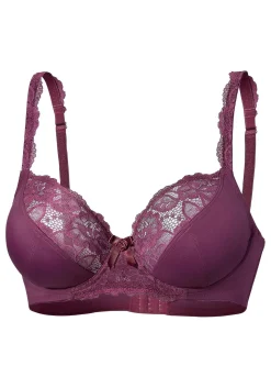 Bügel-BH mit transparenter Spitze