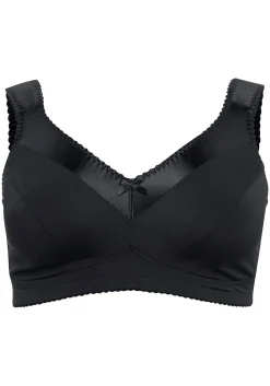 BH ohne Bügel mit breiten wattierten Trägern
