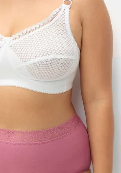 BH ohne Bügel mit Cups aus stabiler Spitze