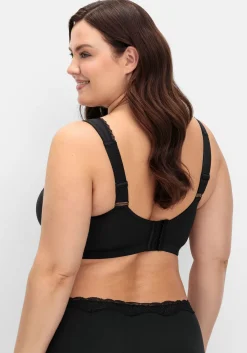 BH ohne Bügel mit dekorativer Spitzenkante