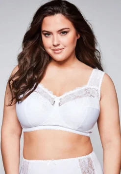 BH ohne Bügel mit wattierten Cups