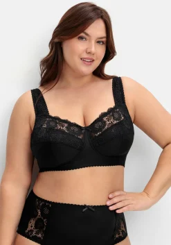 BH ohne Bügel mit wattierten Cups