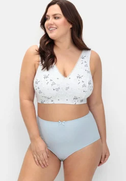 BH-Bustier ohne Bügel, mit Blumenmuster