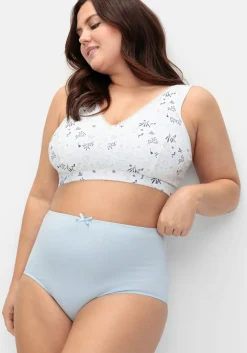 BH-Bustier ohne Bügel, mit Blumenmuster