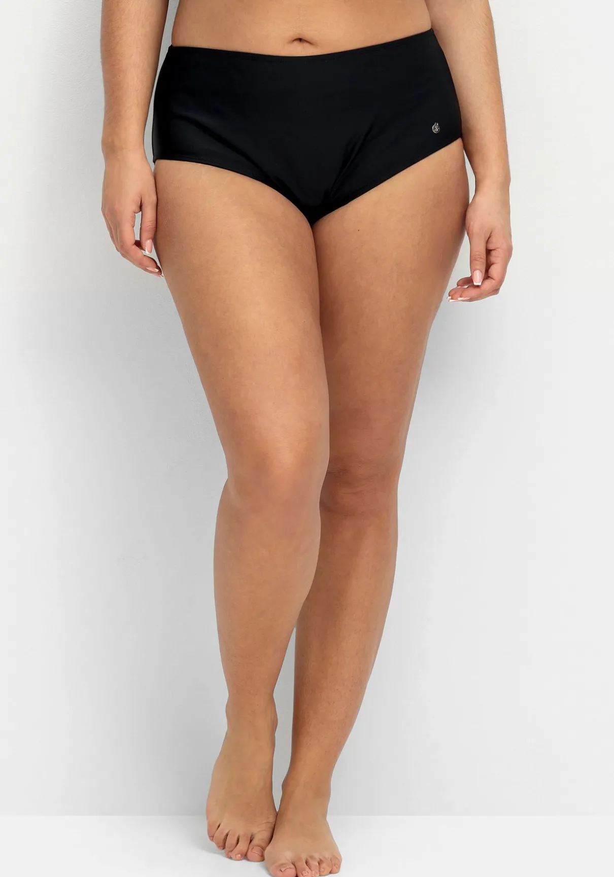 Bikinihose in hohem Schnitt, mit Shaping-Einsatz