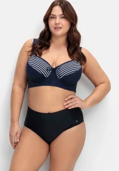 Bikinihose in hohem Schnitt, mit Shaping-Einsatz