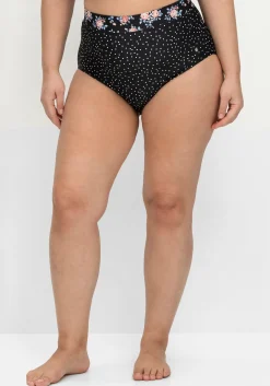 Bikinihose in hohem Schnitt, mit Shaping-Einsatz