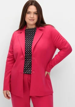 Blazer aus Milano-Ripp, mit Reverskragen