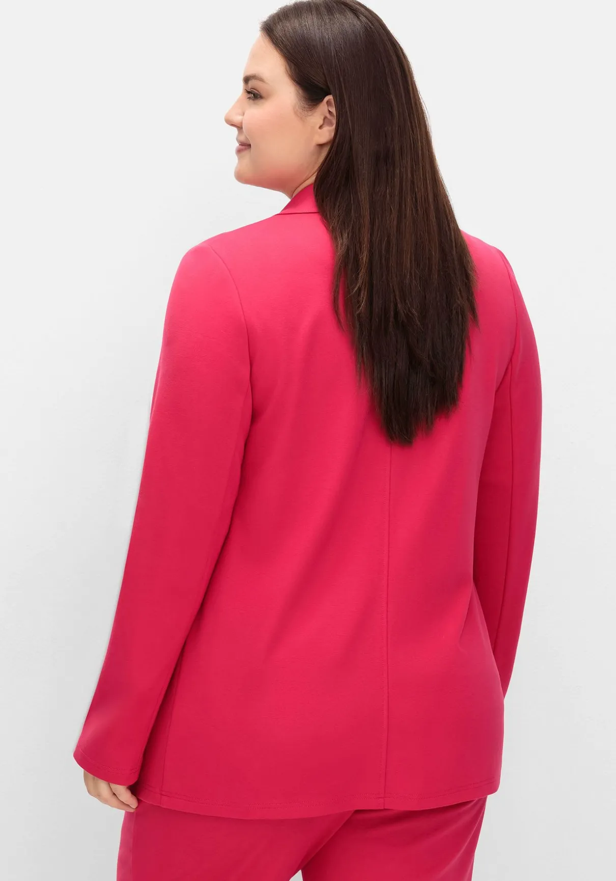 Blazer aus Milano-Ripp, mit Reverskragen