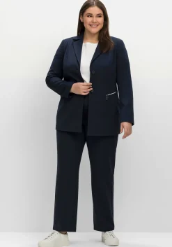 Blazer mit Reißverschluss-Taschen