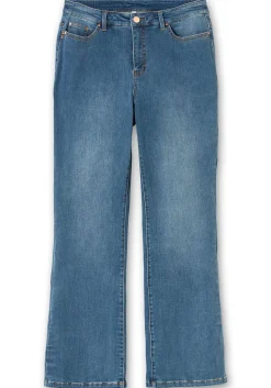 Bootcut Stretch-Jeans mit Bodyforming-Effekt