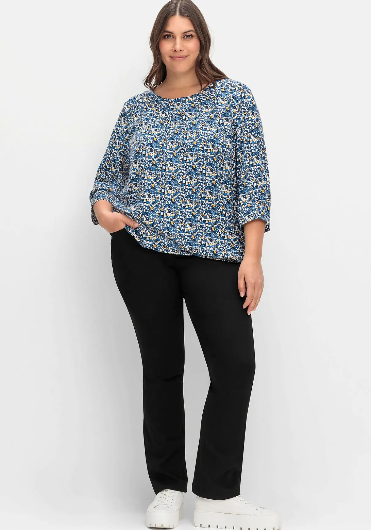 Bootcut-Hose im Curvy-Schnitt SUSANNE