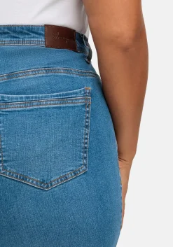 Bootcut-Jeans in 7/8-Länge, Curvy-Schnitt VERENA