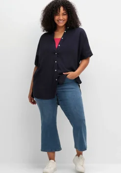 Bootcut-Jeans in 7/8-Länge, mit Bodyforming-Effekt