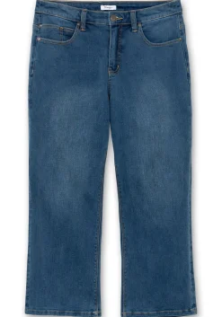 Bootcut-Jeans in 7/8-Länge, mit Bodyforming-Effekt