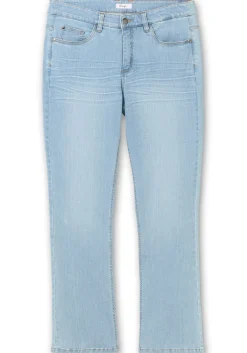 Bootcut-Jeans mit 3D-Catfaces