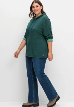 Bootcut-Jeans mit hohem Bund, im Curvy-Schnitt ANNE