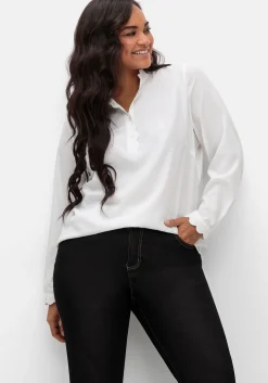 Bootcut-Jeans mit Push-up-Effekt