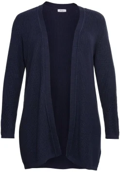 Cardigan aus Grobstrick, in offener Form