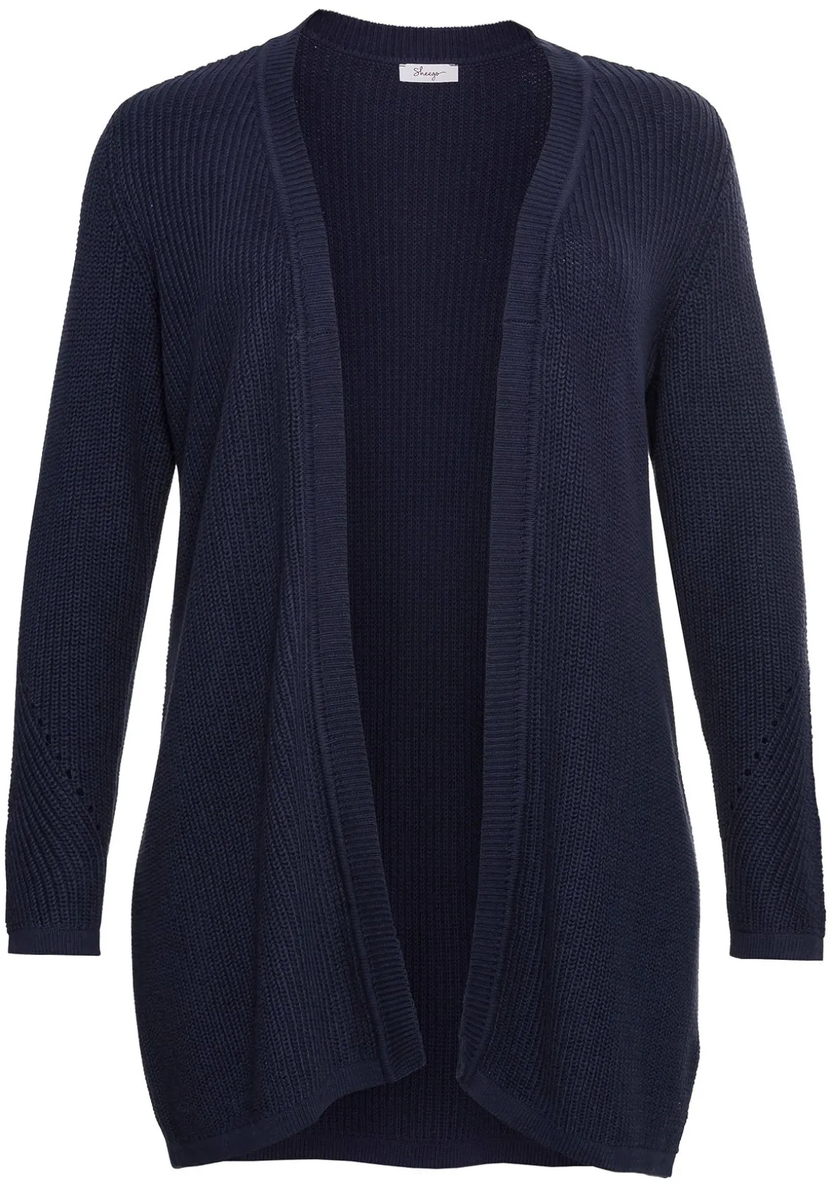 Cardigan aus Grobstrick, in offener Form